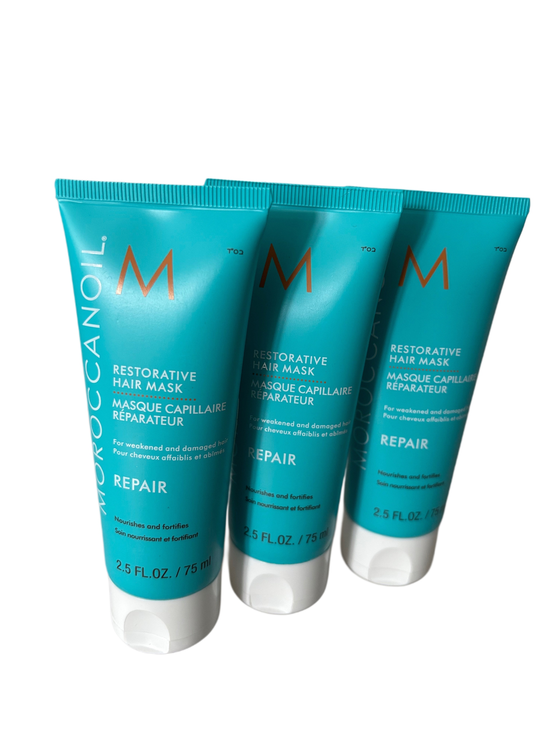 Moroccanoil Set 3 kusů Restorative hair mask Obnovující maska 75 Ml