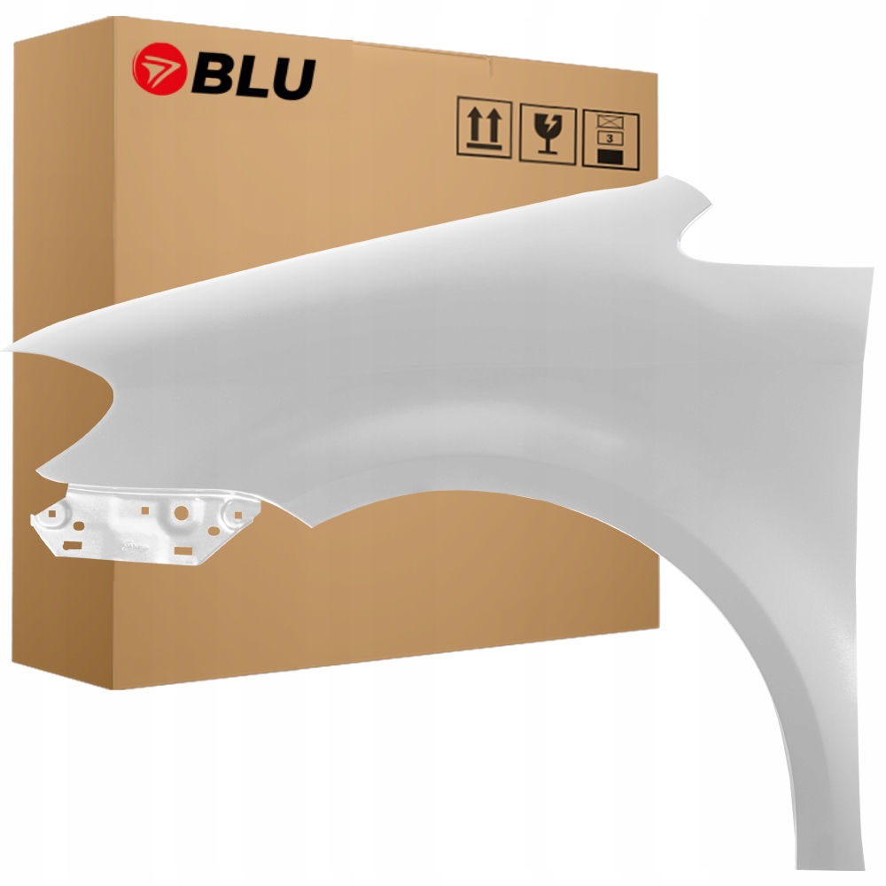 Blu Blatník Vw Touran 1T2 LA7W levý stříbrný 07-10 přední