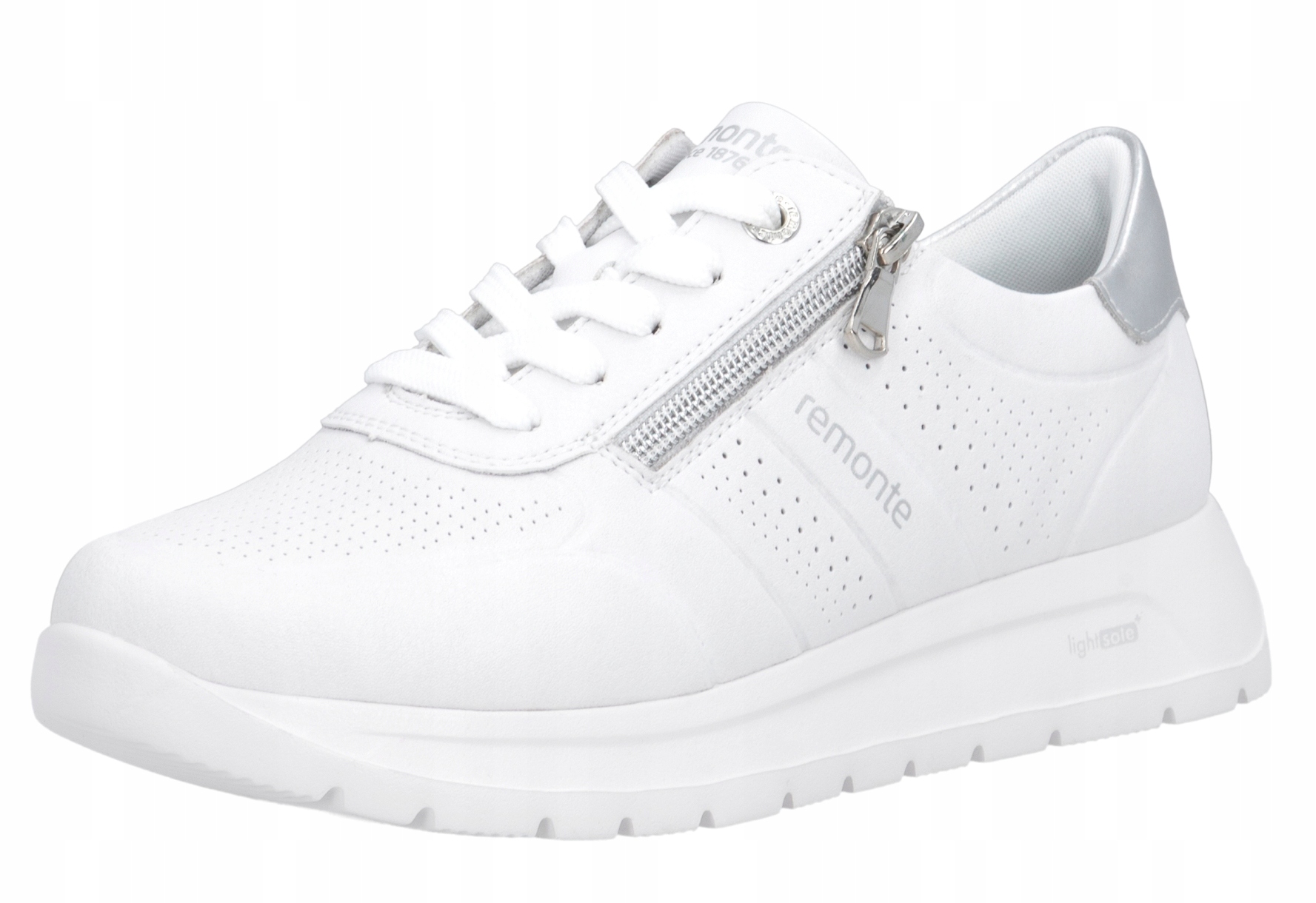 Remonte D2V03-80 vel.41 bílé kožené sportovní polobotky Rieker Soft