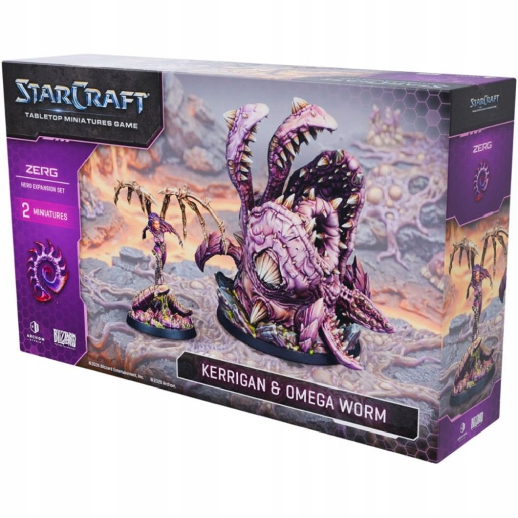 Gra Starcraft: Kerrigan & Omega Worm Zerg Hero Expansion Set (en)