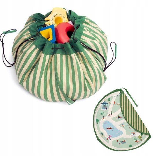 Play&Go Noomad Outdoor Worek na Zabawki i Mata do Zabawy 2w1 Parc