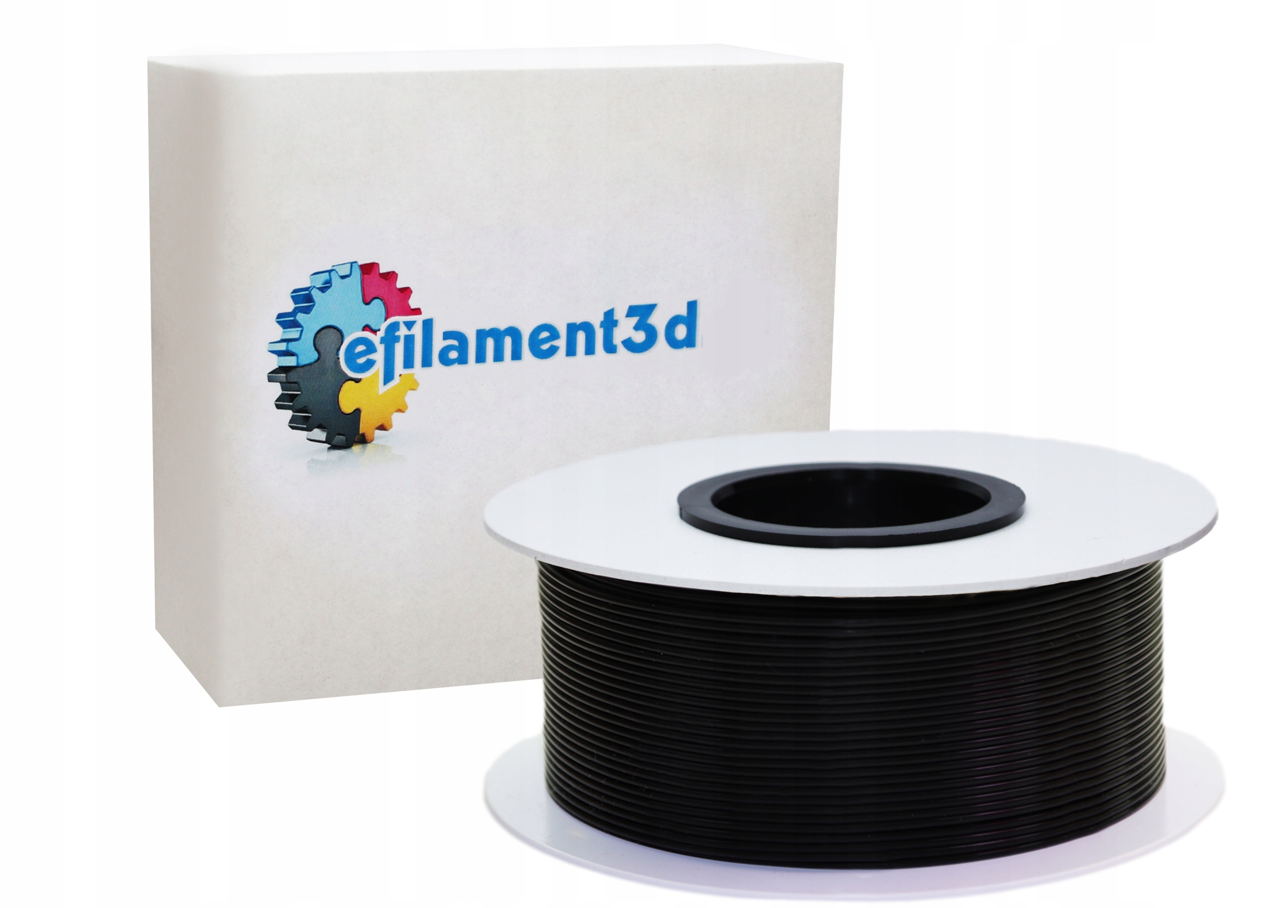 

Filament Pla 1,75mm Czarny 1kg Drukarka 3D
