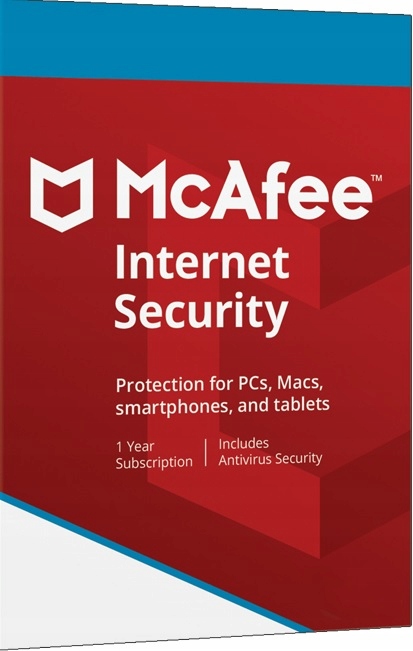 

McAfee Internet Security 1PC Mac Android iOS 1 rok