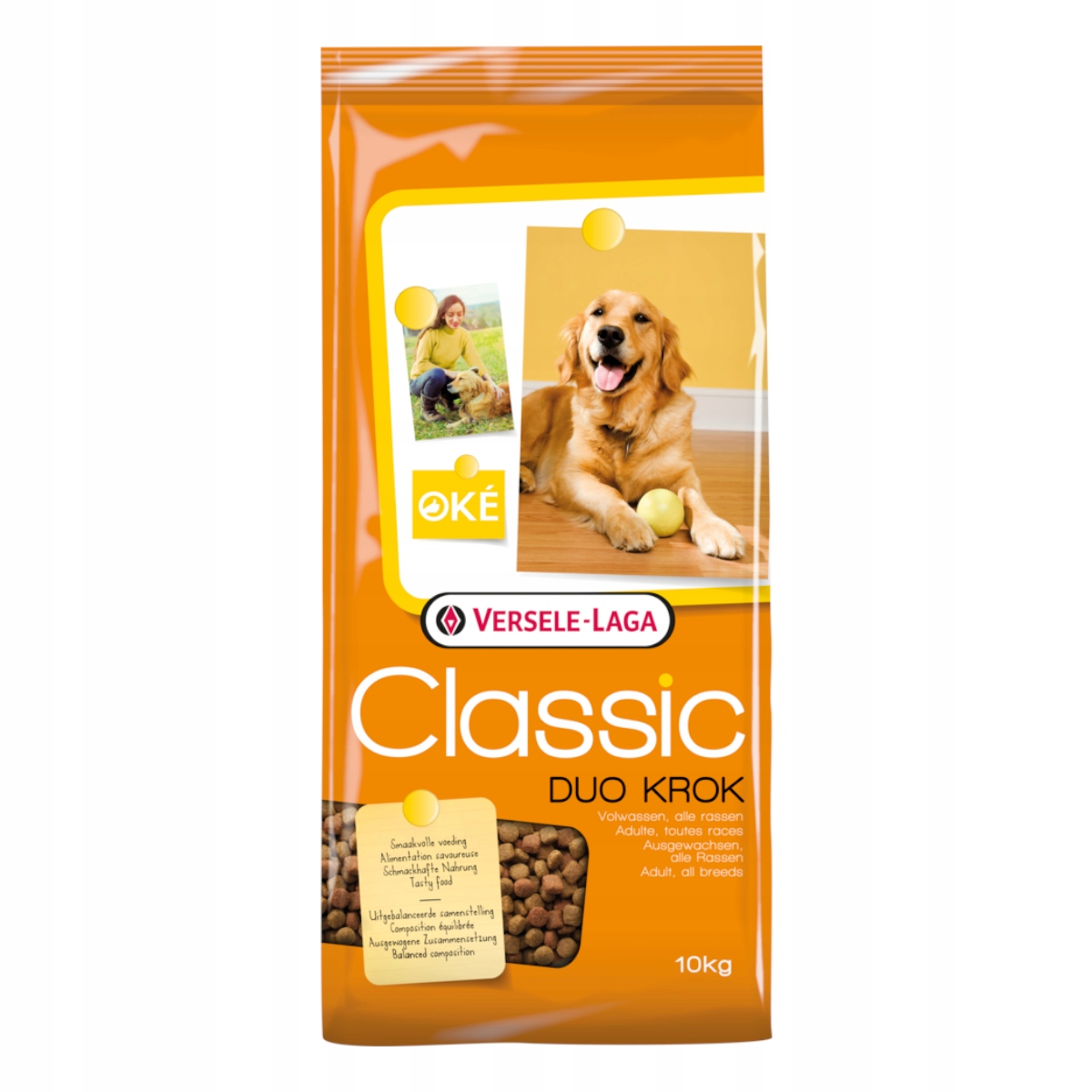 Levně Versele Laga Classic Dog Duo Krok krmivo pro dospělé psy 20 kg