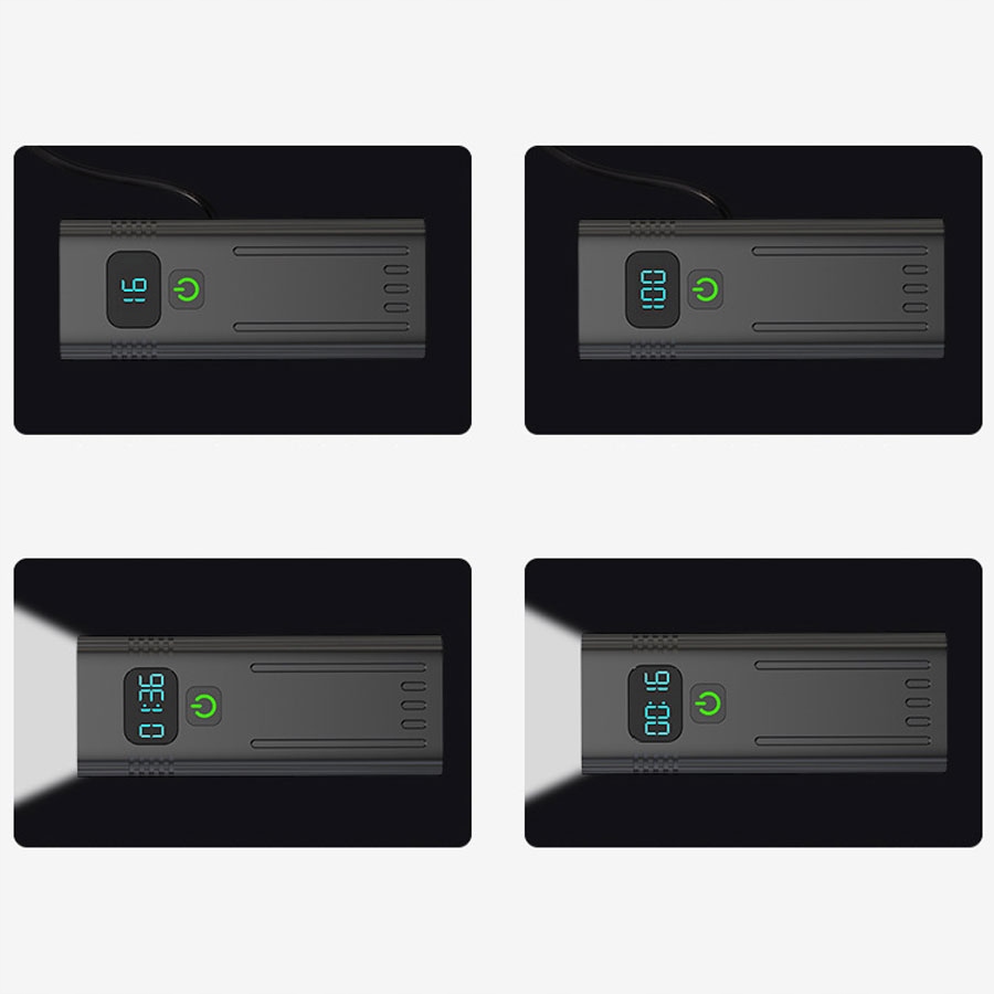 LAMPKA ROWEROWA LED OŚWIETLENIE ROWER PRZÓD TYŁ Źródło światła dioda LED