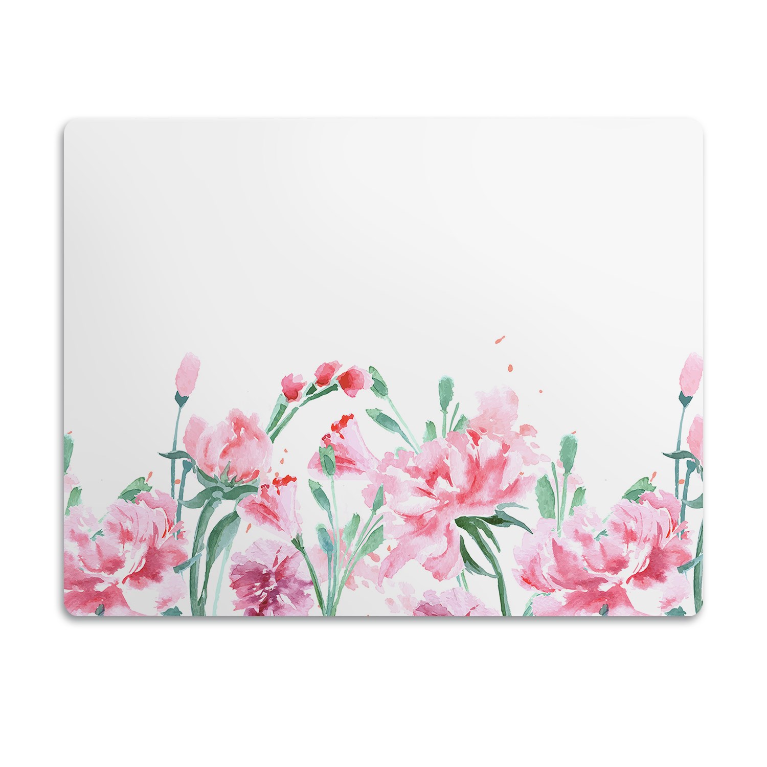 Levně Podložka pod misku pro psa kočku Růžové květy 90x60 cm