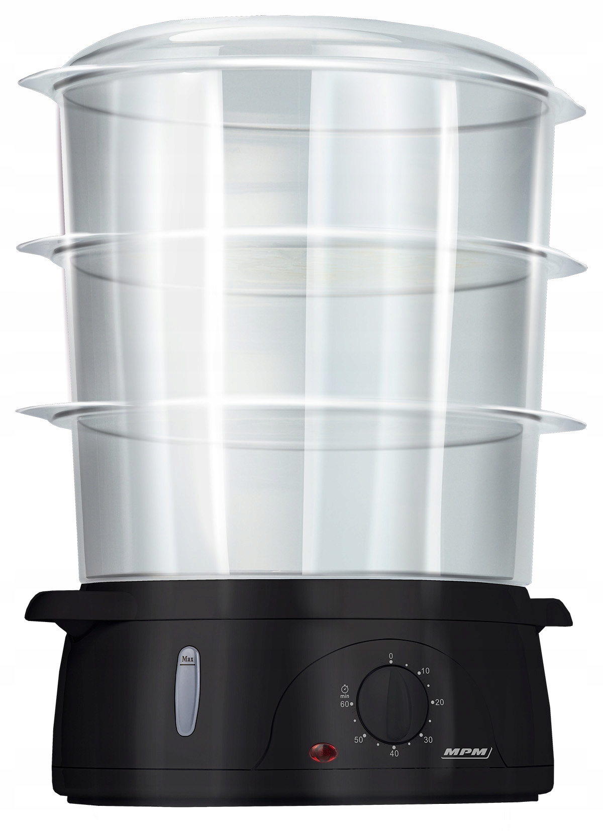 Parní hrnec Mpm MPA-02 10 l černý 800 W