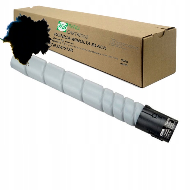 Toner do Minolta TN324K c208 c258 c368 Black Proszek 13000K