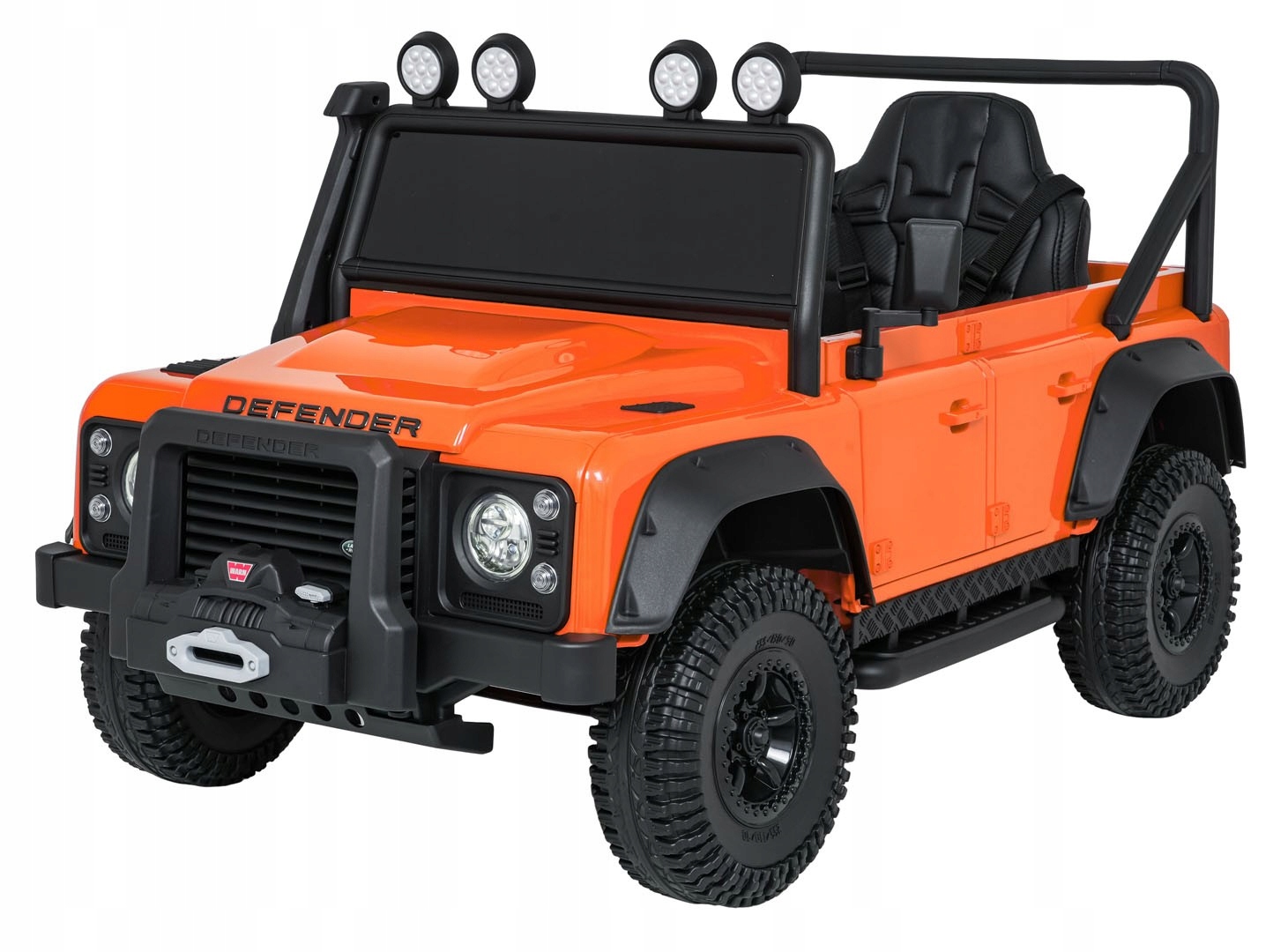 Mocne Auto Pojazd Land Rover Defender 110 Na Pilota Dla dzieci Led Pianka