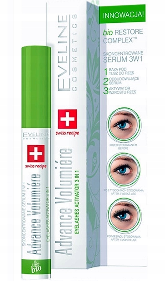 

Eveline -skoncentrowane Serum Do Rzęs 3w1- Świeże