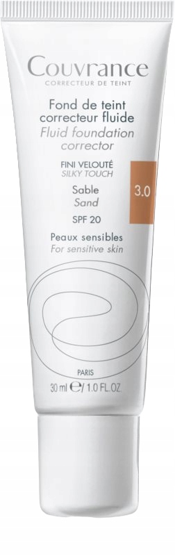 Podkład matujący Avene Couvrance Fluid Correctors 3.0 Arena 30 ml