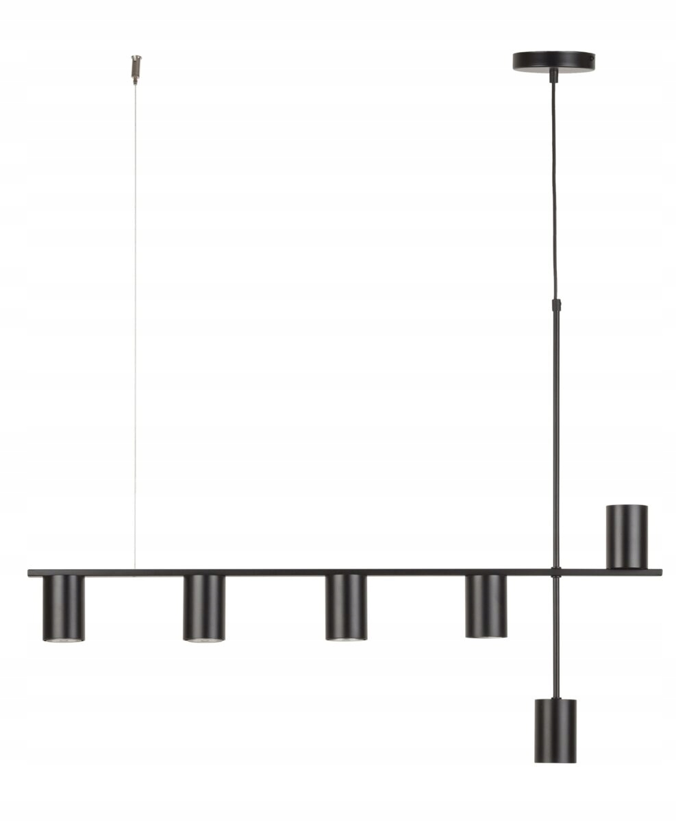 SIGMA Nowoczesna lampa LED Vendo 6 czarny LED