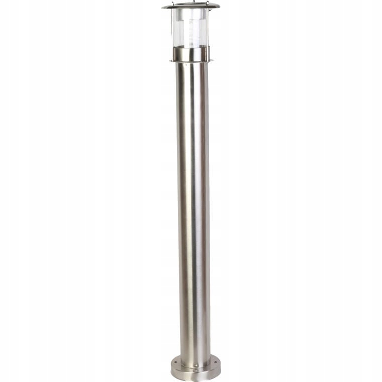 Vysoký solární osvětlovací sloupek 90 cm Nerezová Ocel Ozdoba do zahrady