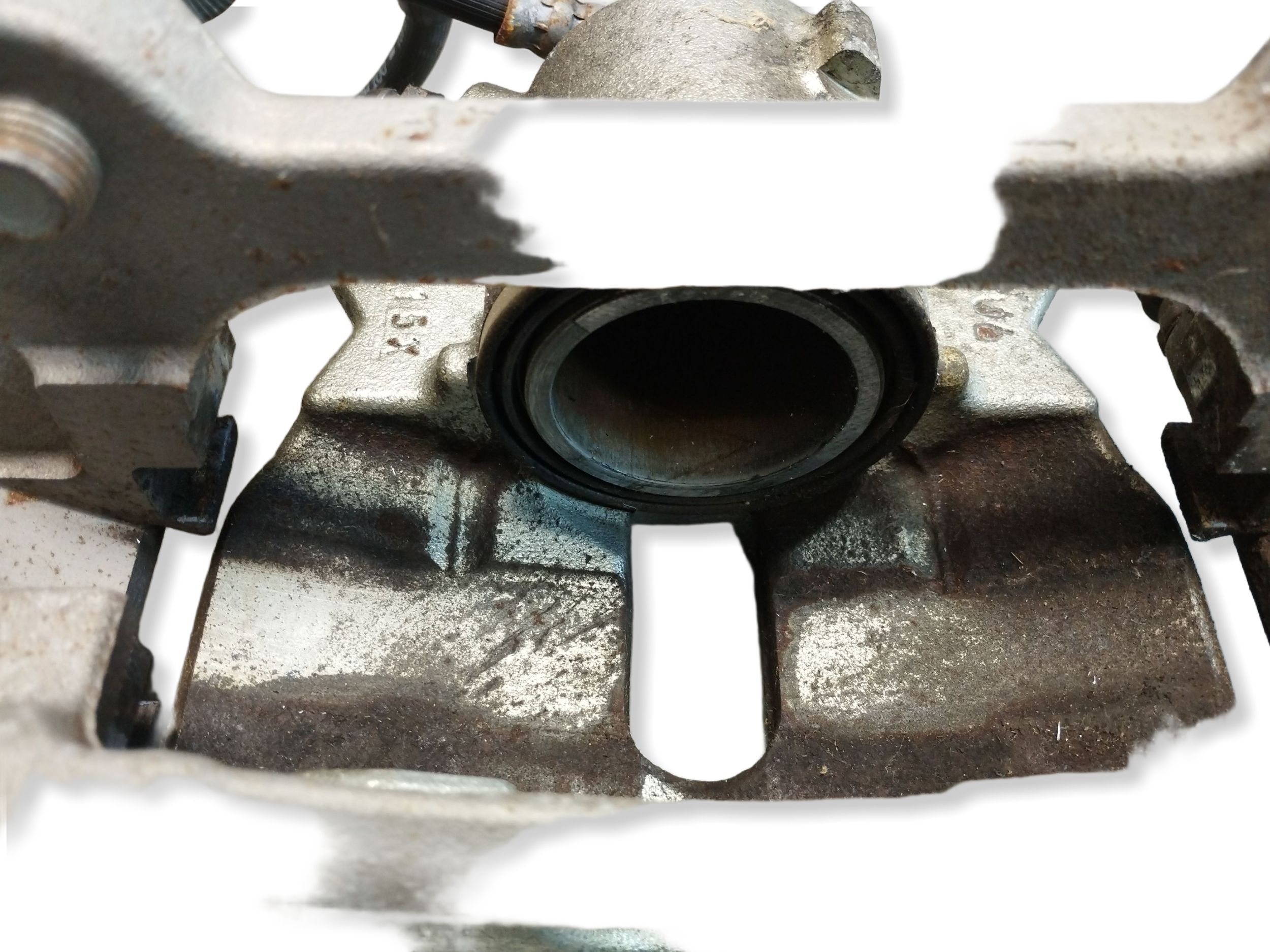 Audi Q3 F3 83A caliper brake left front jarzmo 3Q0105H