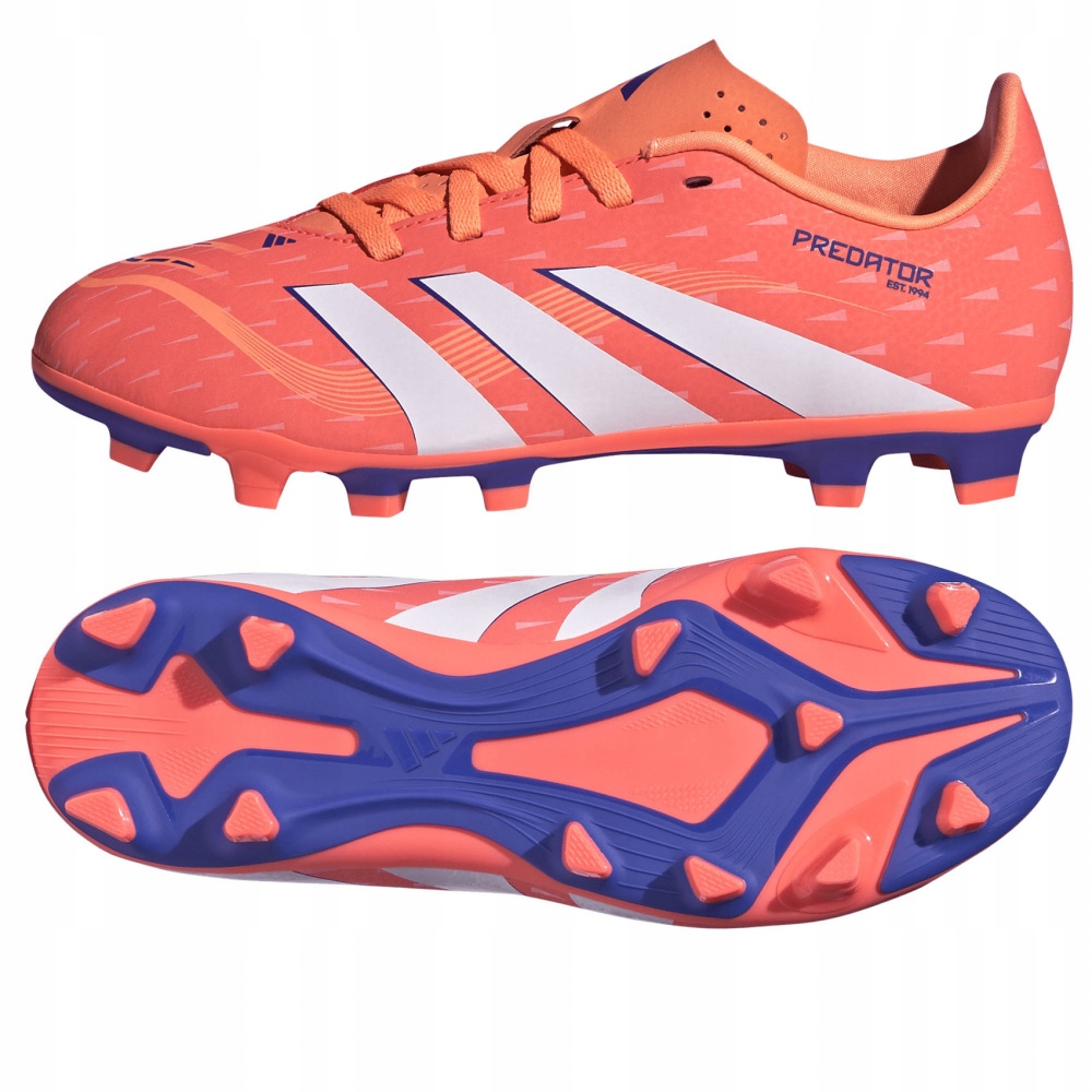 Adidas Predator Club Jr Fg/mg (36) Boty Lanky Unisex Jr Červená