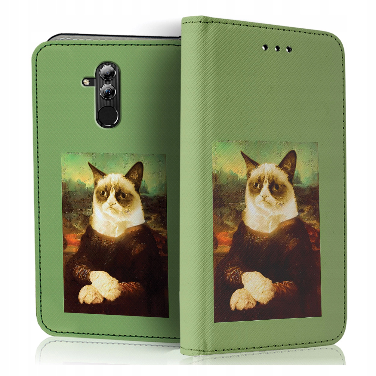 Etui Z Klapką Na Telefon Huawei Mate 20 Lite Case Pokrowiec Szybka Szkiełko