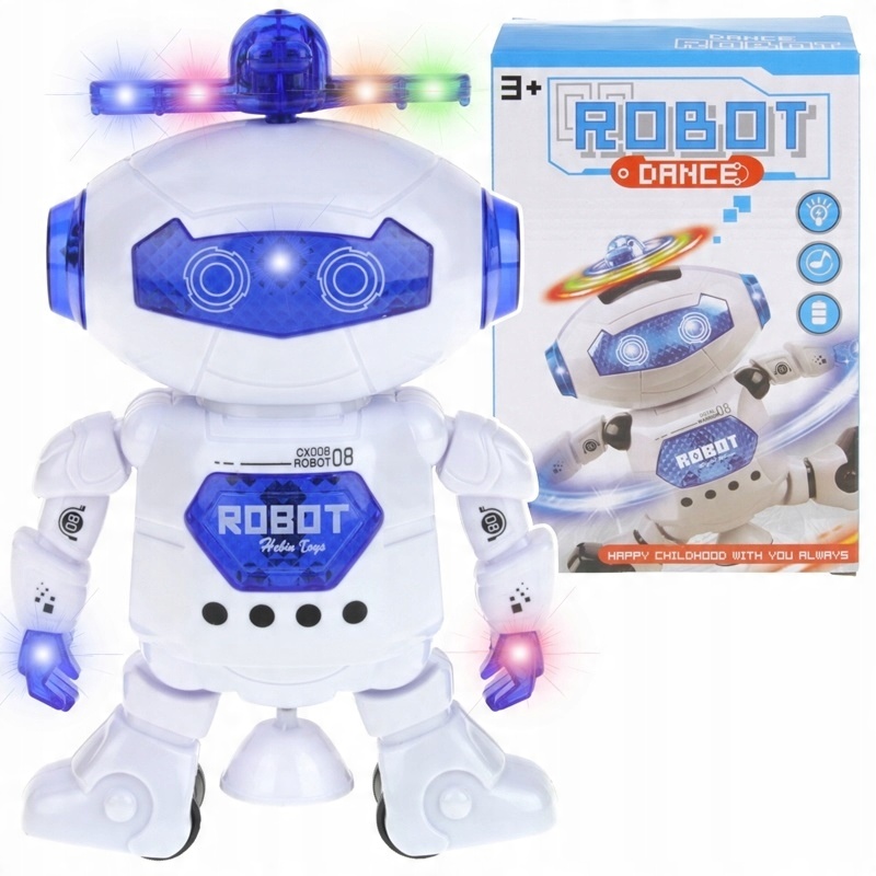 

Interaktywny Robot Tańczący Światło Dźwięk