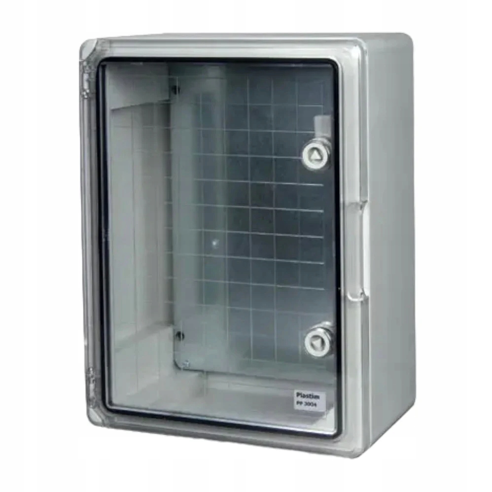 Rozvádzač plastové priehľadné dvere 400x500x175mm IP65 PP3013