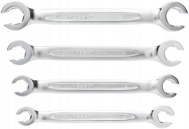 

Hogert HT1W730 Klucze Półotwarte Do Hamulców 4szt.