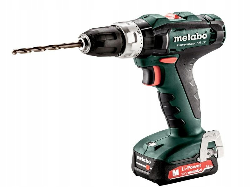 Metabo Aku Vrtačka Příklepový 12V 40/17Nm 2x2,0Ah Sb 12 MET601076500