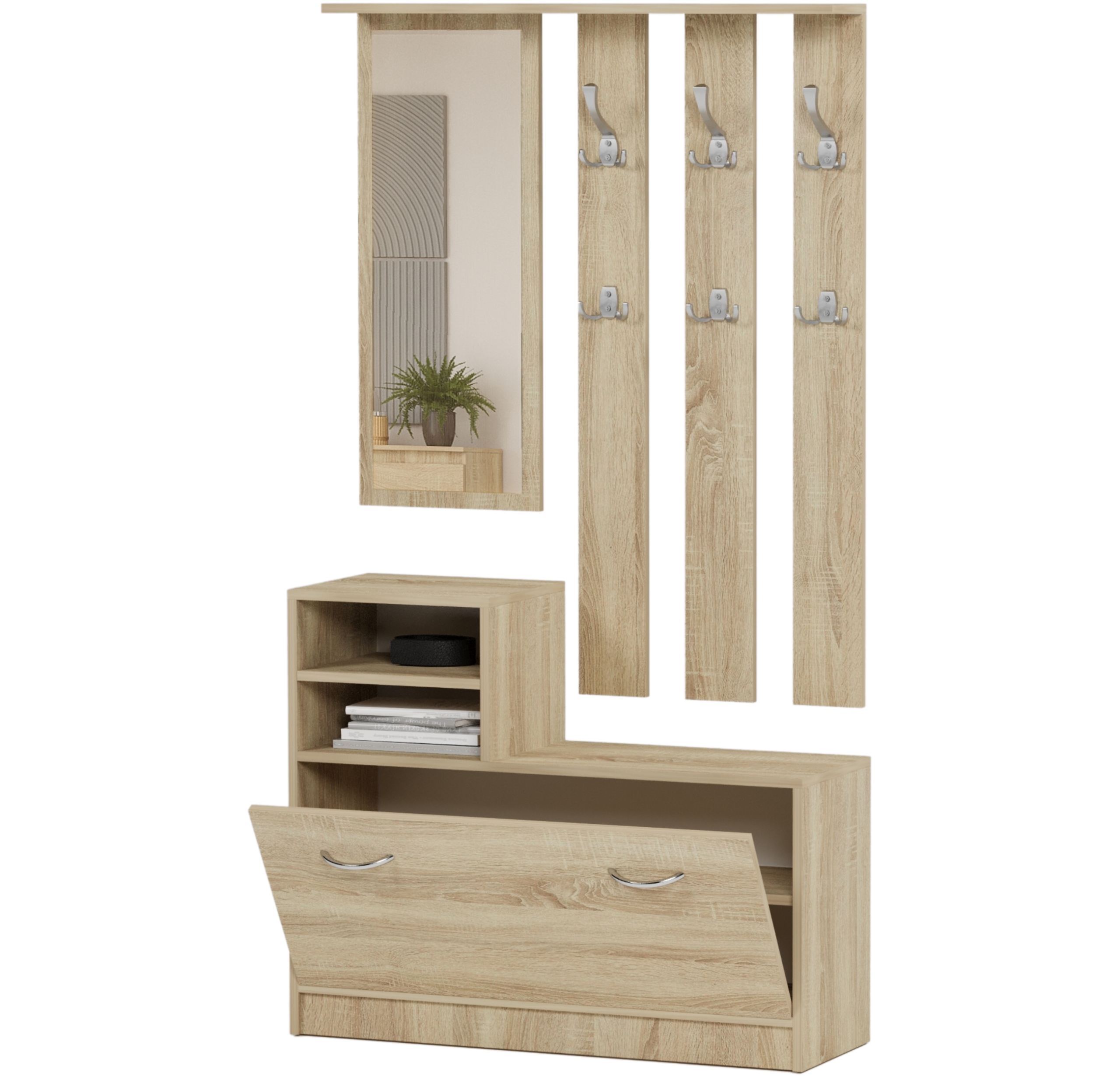 Garderoba wieszak szafka na buty sonoma V-1 Producent