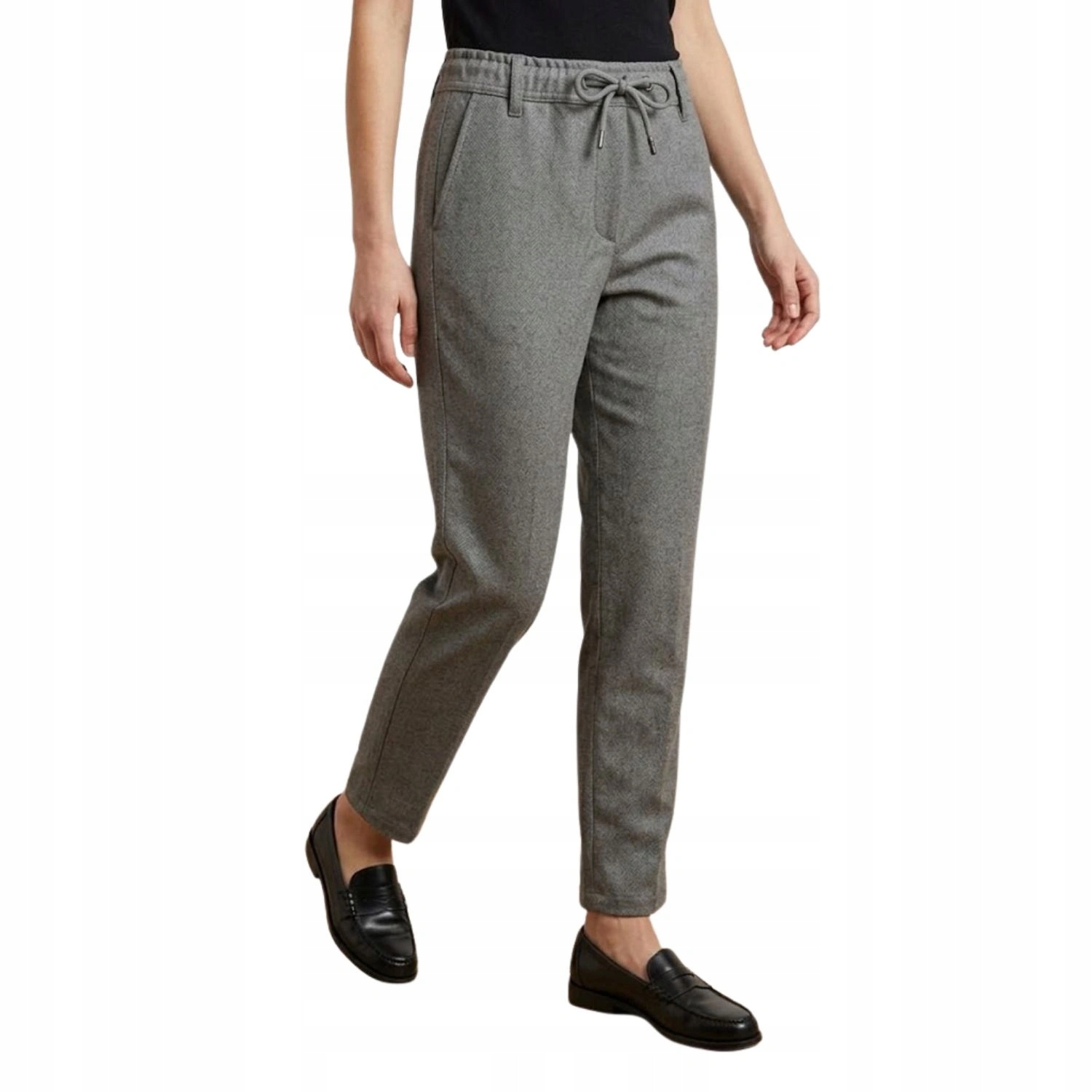 Dámské kalhoty Sinequanone Palmire šedé látkové joggery vel. 36