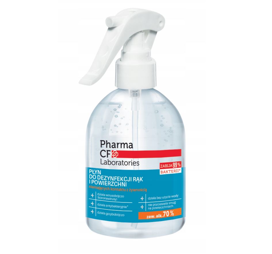 

Płyn Do Dezynfekcji Rąk I Powierzchni Pharmacf 300