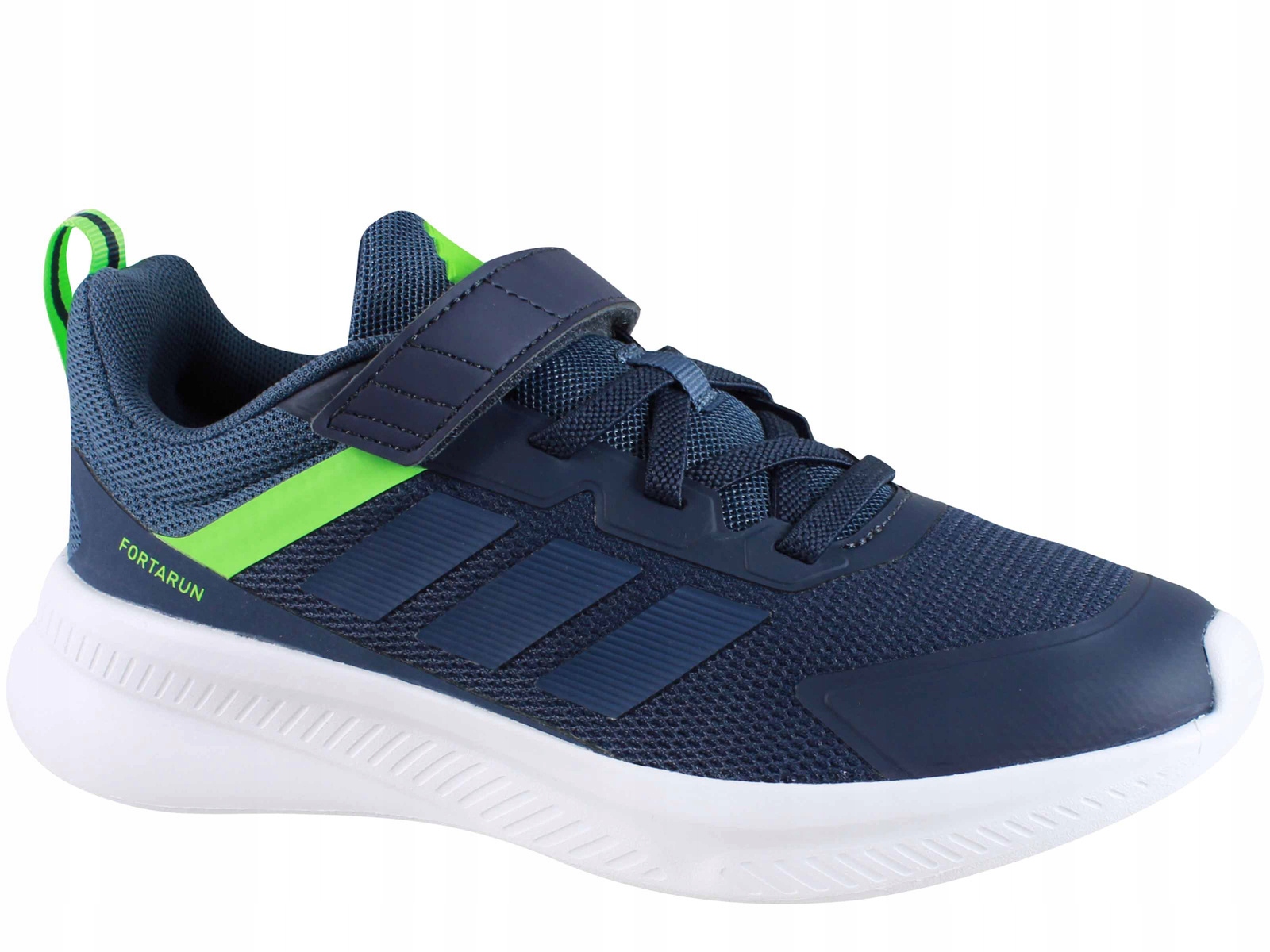 Adidas Fortarun JQ5199 Buty Sportowe Niebieskie Na Rzep Gumka