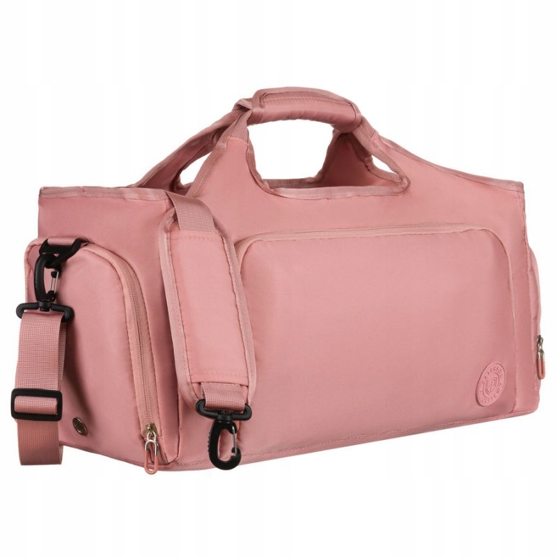 Sportovní víkendová cestovní taška z polyesteru uzavíratelná na zip Peterson