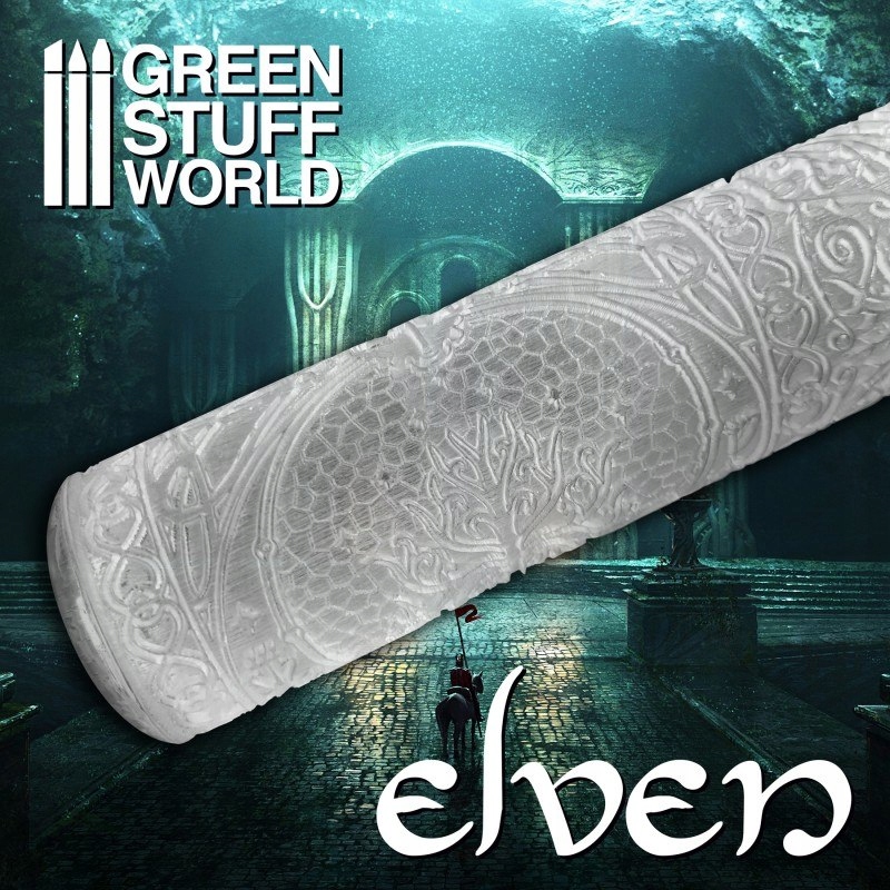 Green Stuff Rolling Pin Elven