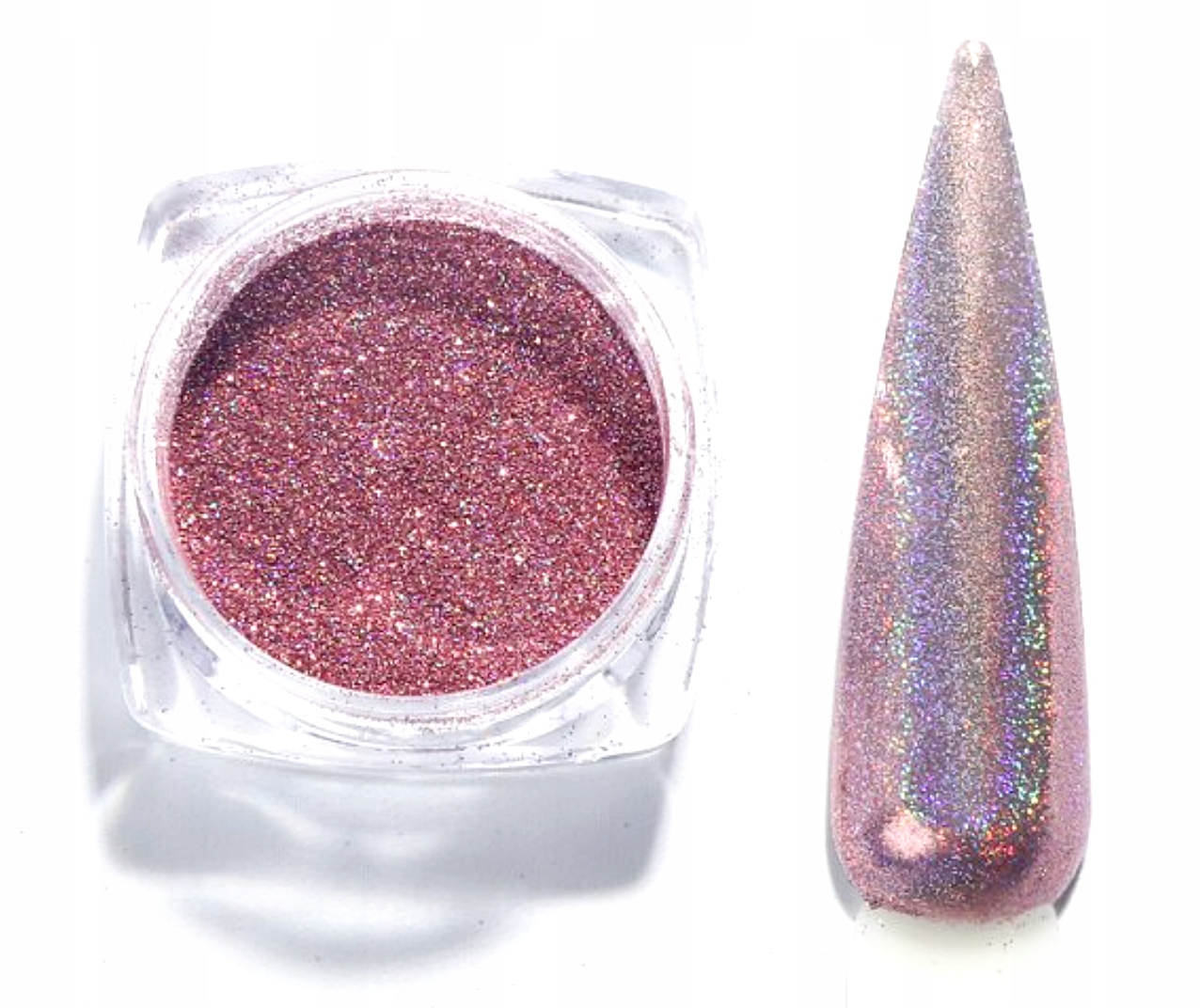 

Pyłek holograficzny Holo Effect 04 różowy