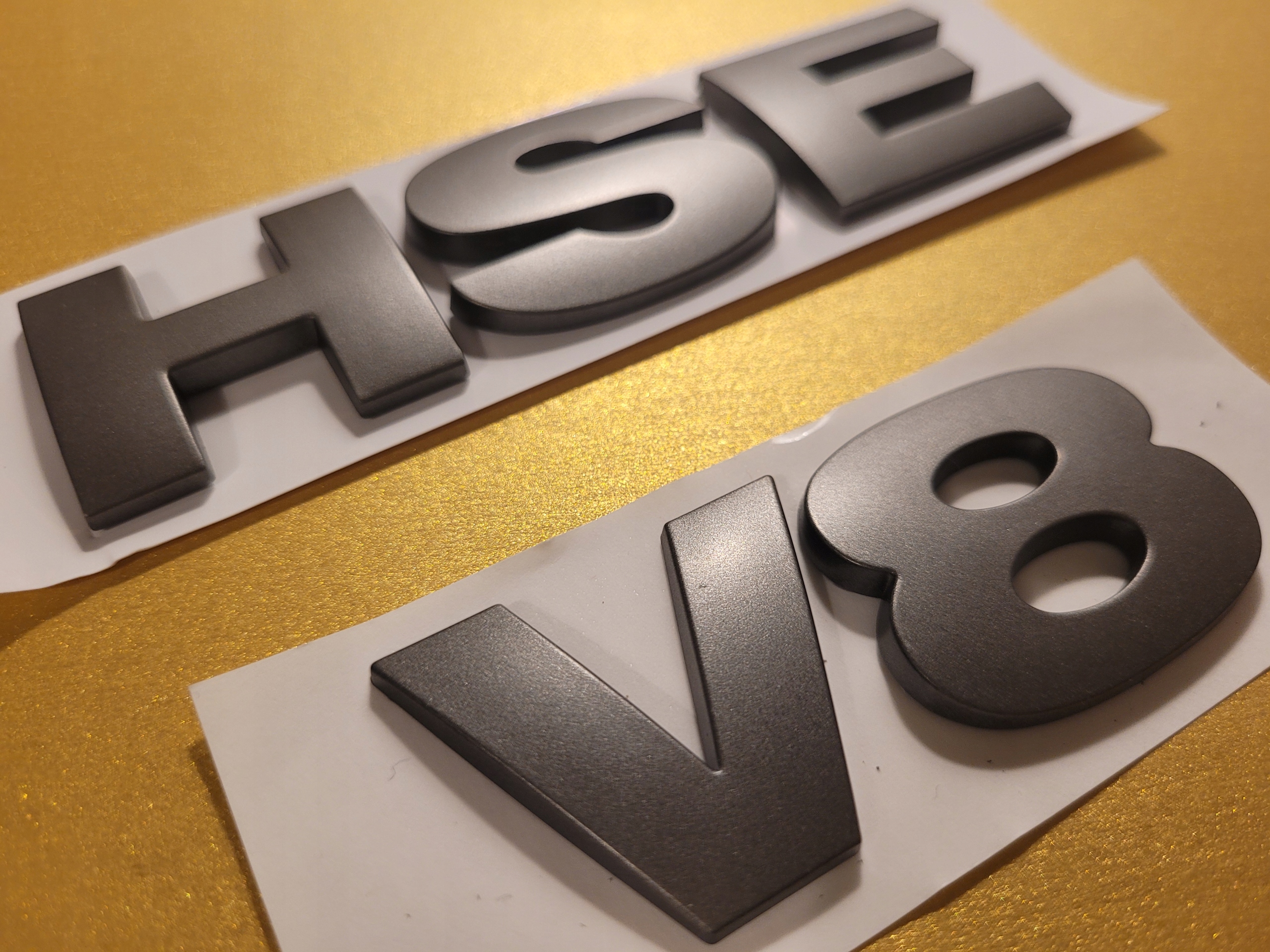 Emblemat do Range Rover napis HSE V8 Marka Inna