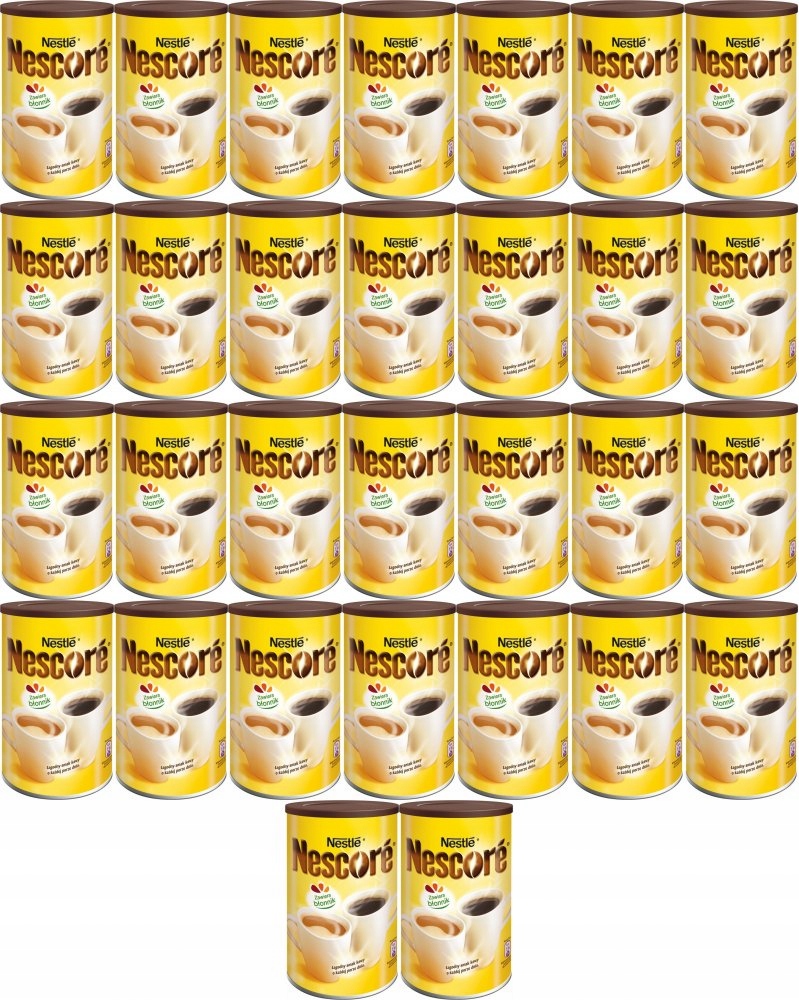 Kawa rozpuszczalna Nestlé Nescore z magnezem puszka 260g x36
