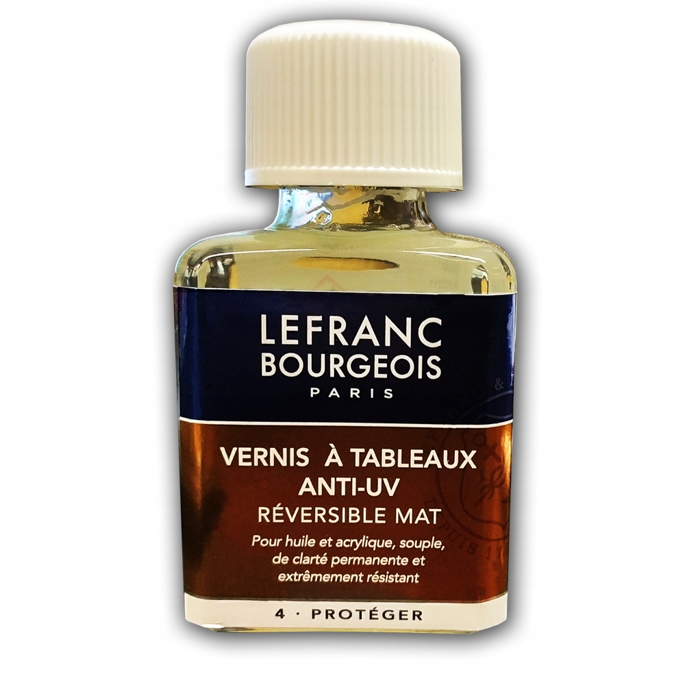 Werniks matowy 75ml anty uv Lefranc