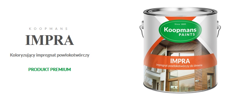 IMPRA IMPREGNAT KOOPMANS 2,5L SOSNA BIELONA Kod producenta IMPRA SOSNA BIELONA