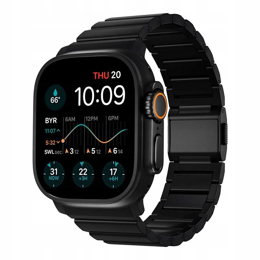 Nomad Titanium Band Hardware V2 – Aw 46 mm/49 mm Black NM014834858