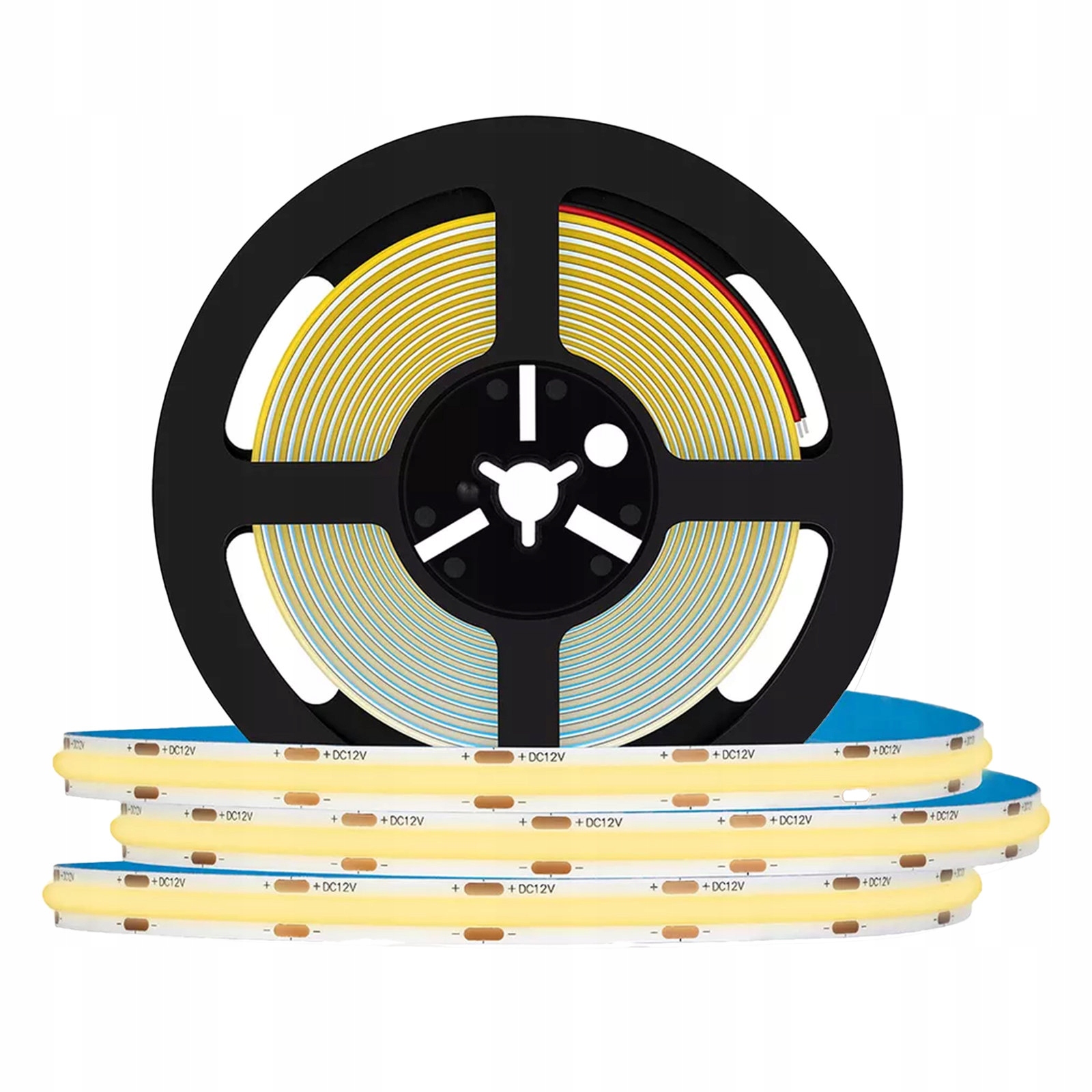 Taśma LED listwa COB 12V 1 Metr Linia LED NEON Zimny energooszczedna 10W