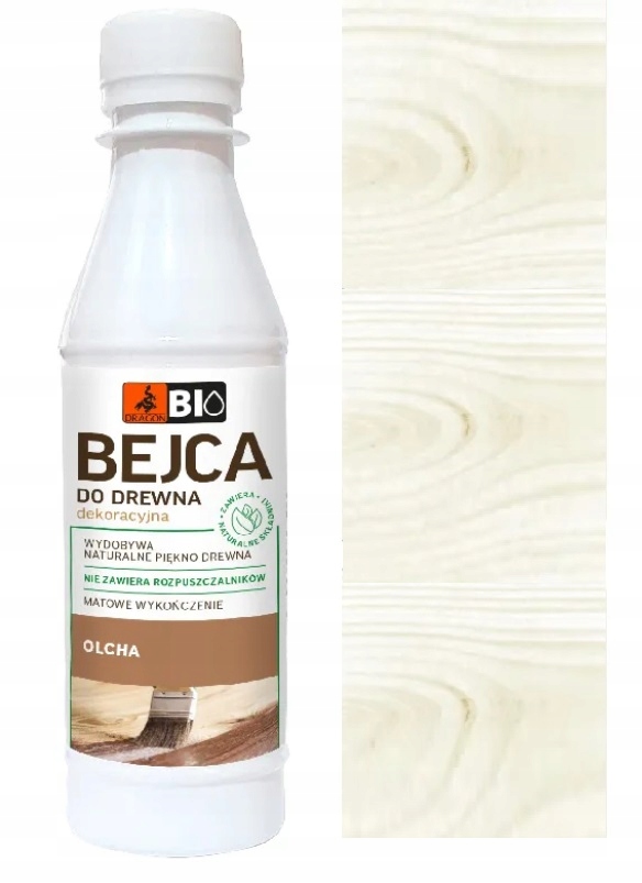 

Dragon Bio Bejca Dekoracyjna Do Drewna 0,2L Biała