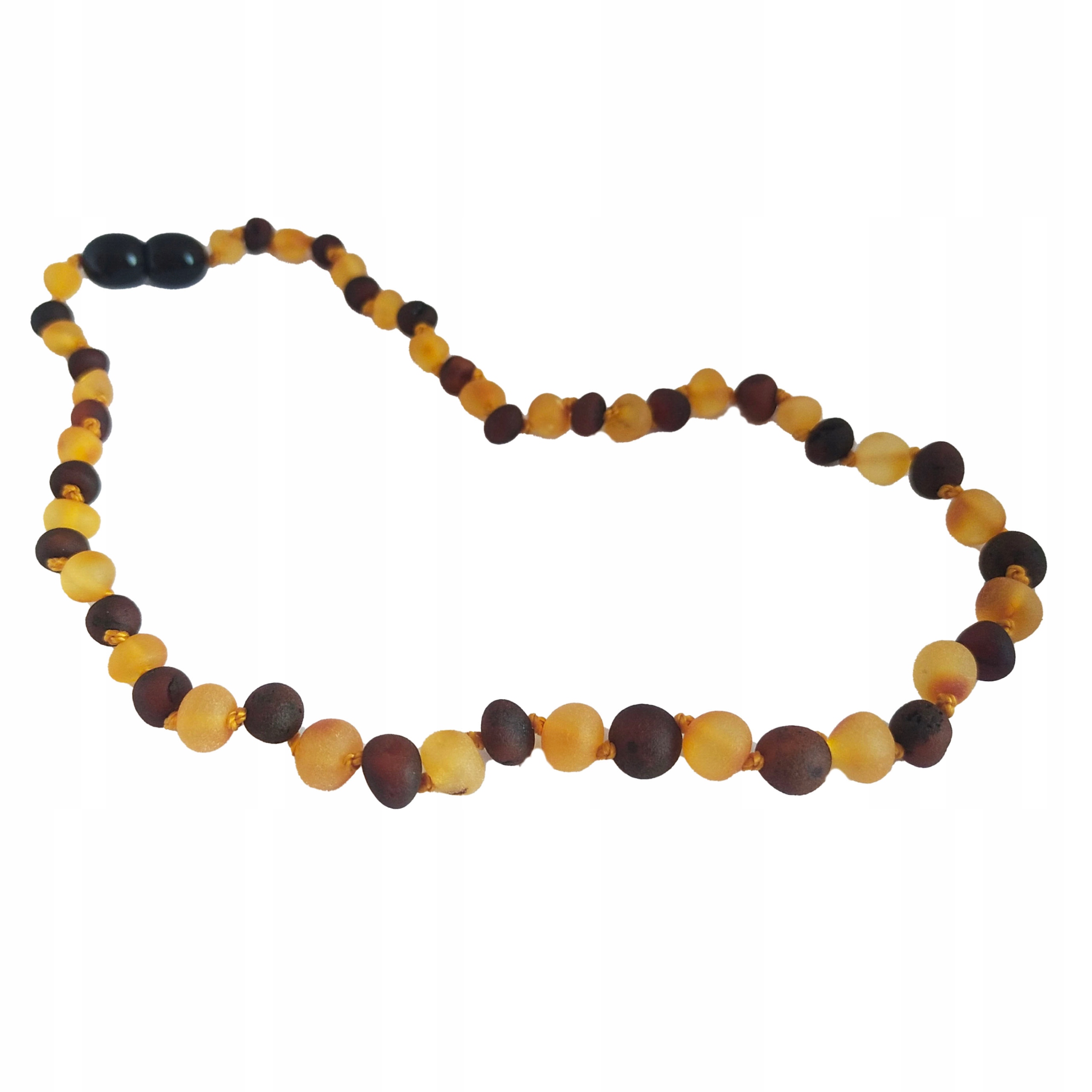 Naszyjnik bursztynowy dla dzieci na ząbkowanie