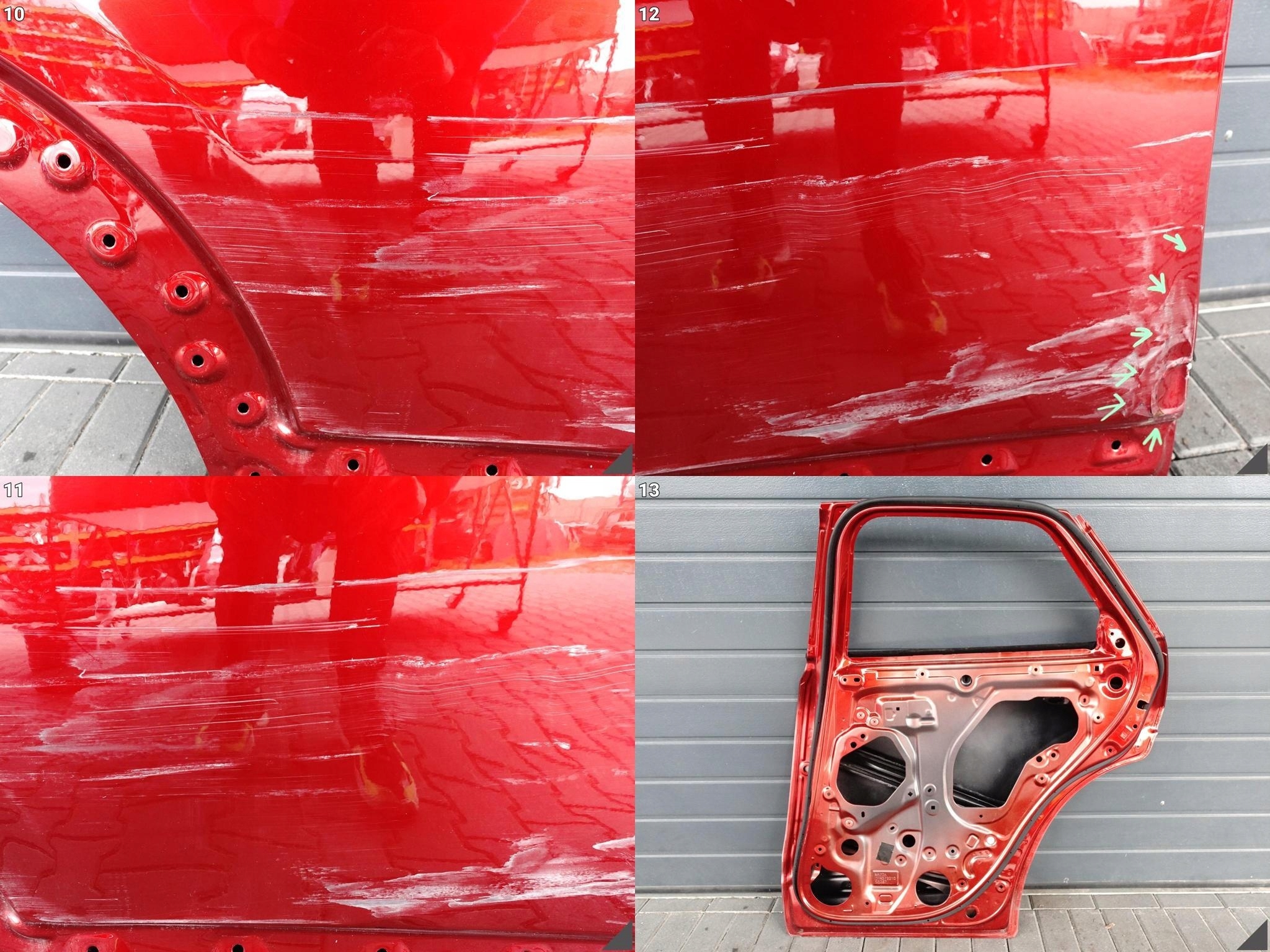 MAZDA CX-30 CX30 19- door right rear part + moulding / CHROM