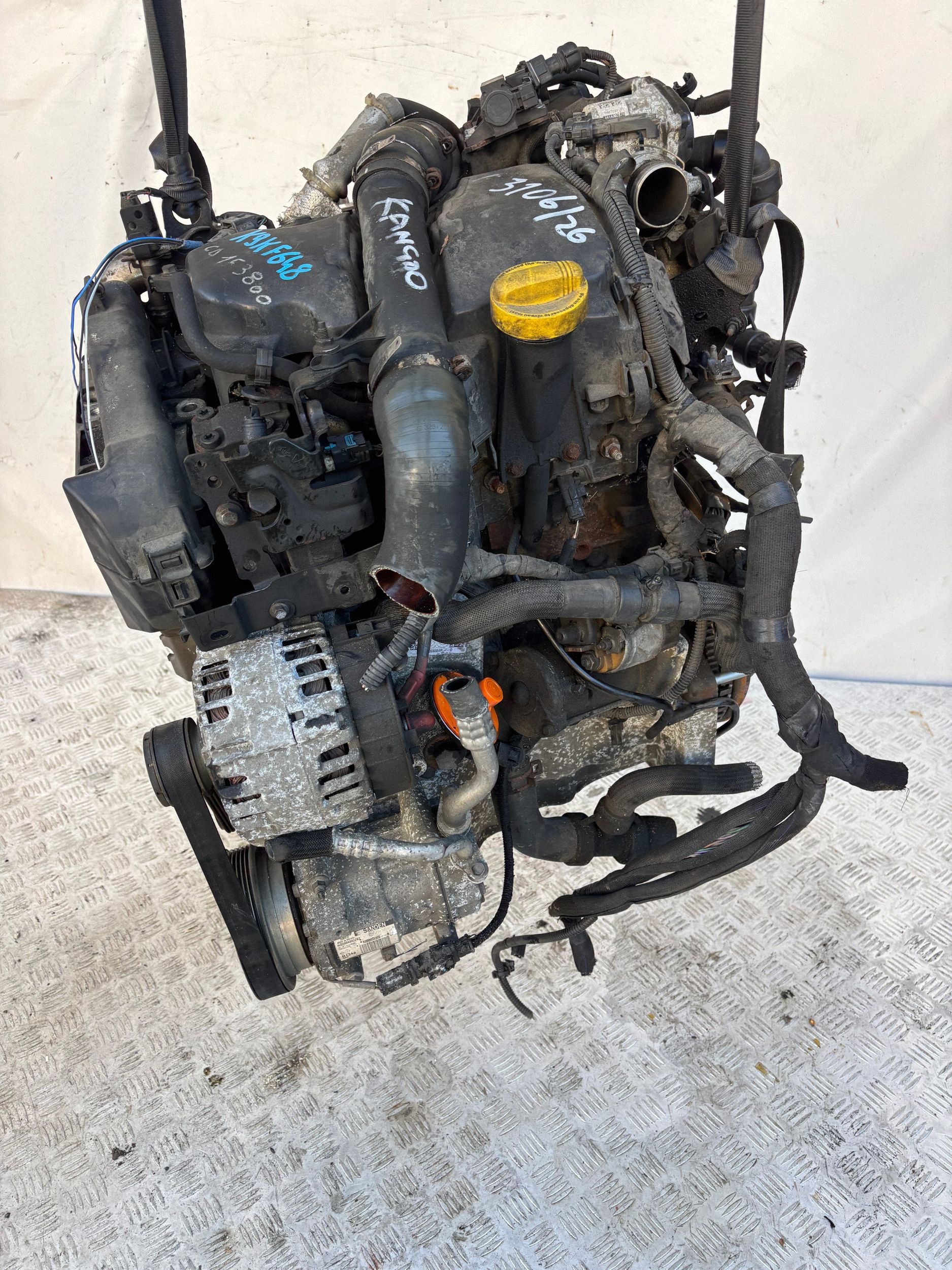 engine complete K9KF648 K9K648 1.5 DCI RENAULT KANGOO