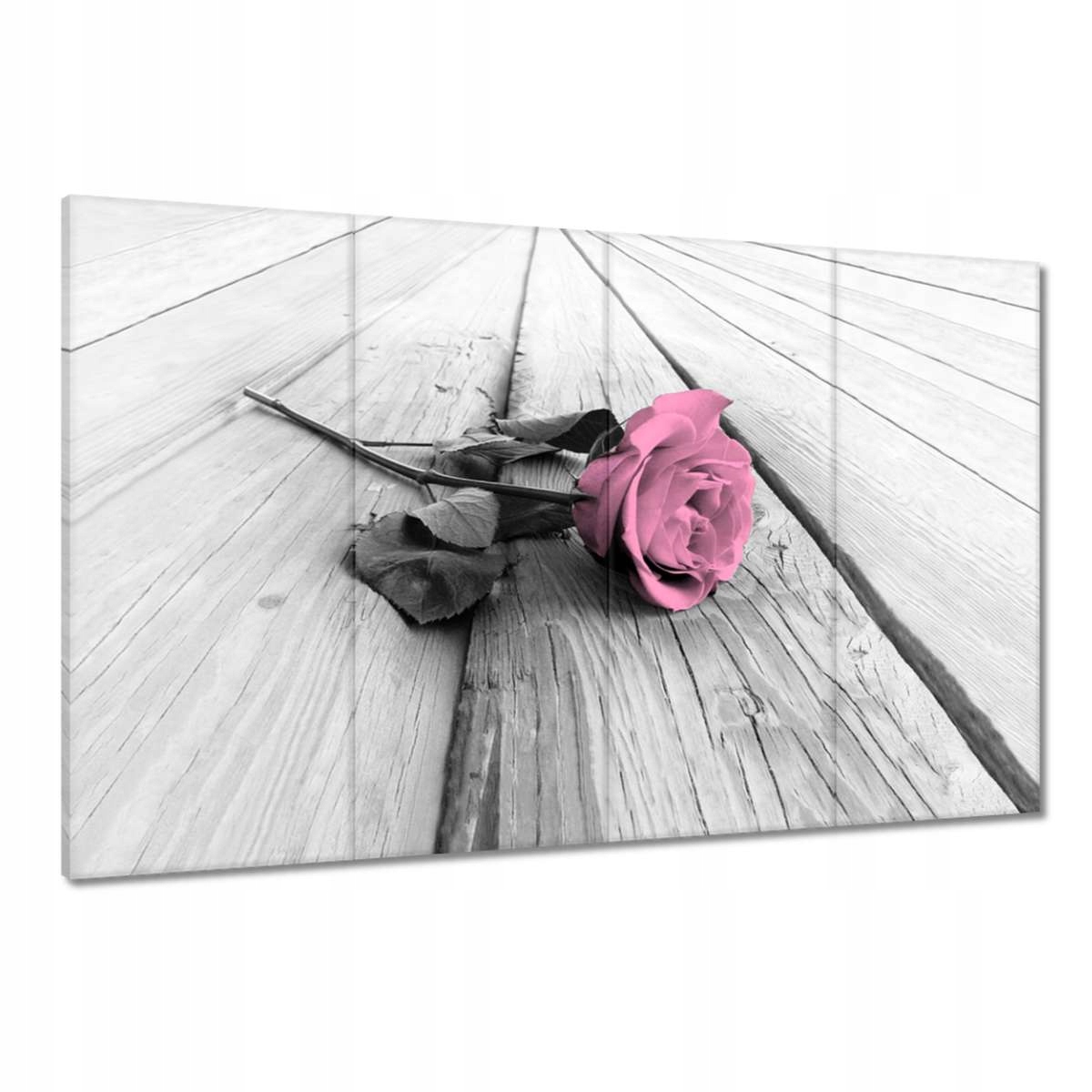 Obrazy 120x80 Růže na světlých deskách