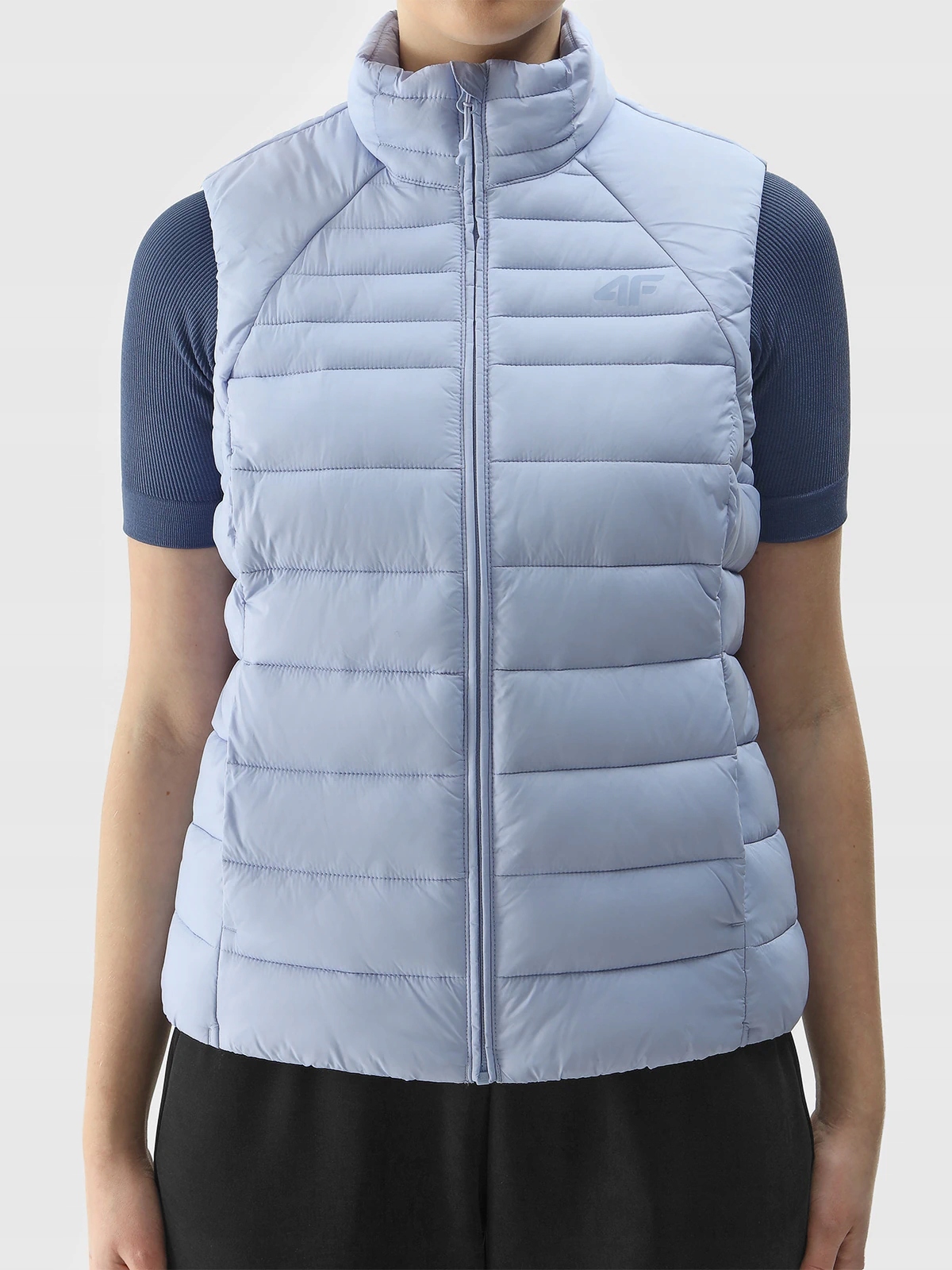 Vesta Péřový 4F Slim se stojáčkem Světle modrý Xs