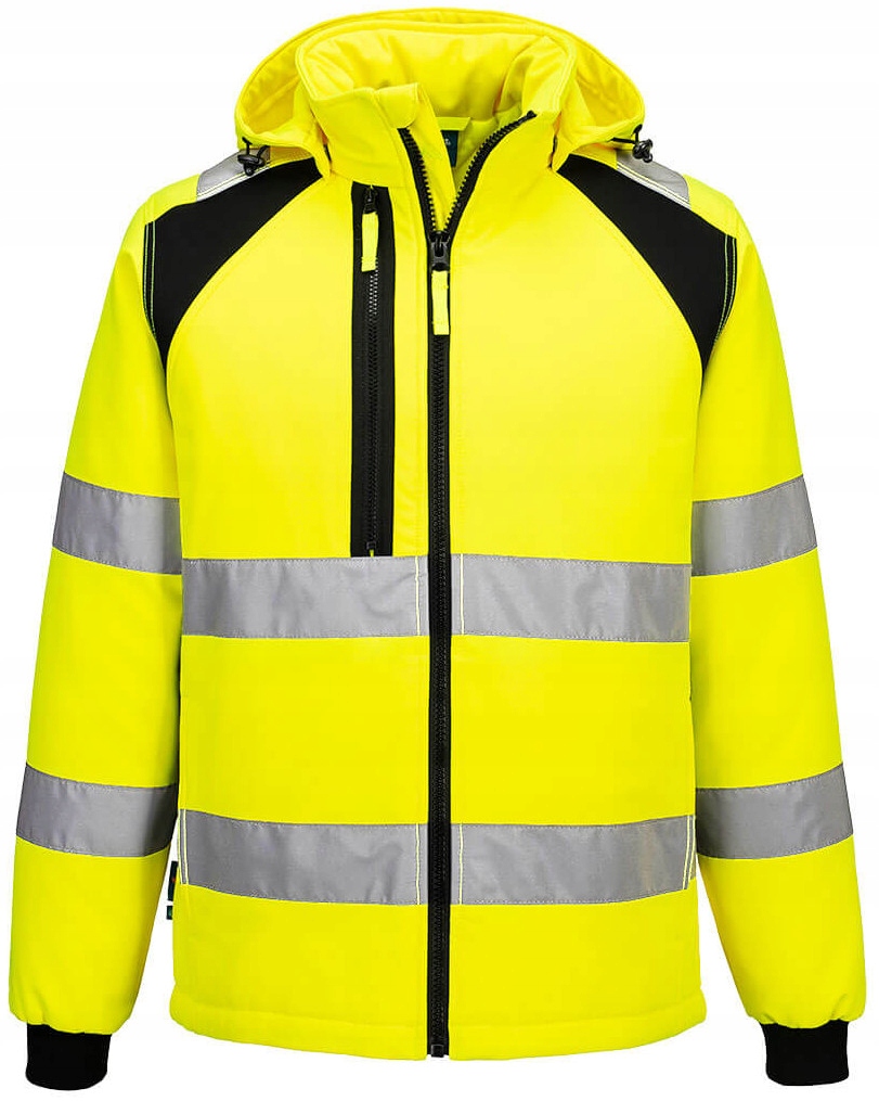 Voděodolná a zateplená výstražná bunda Portwest CD809 Ybr vel. 5XL