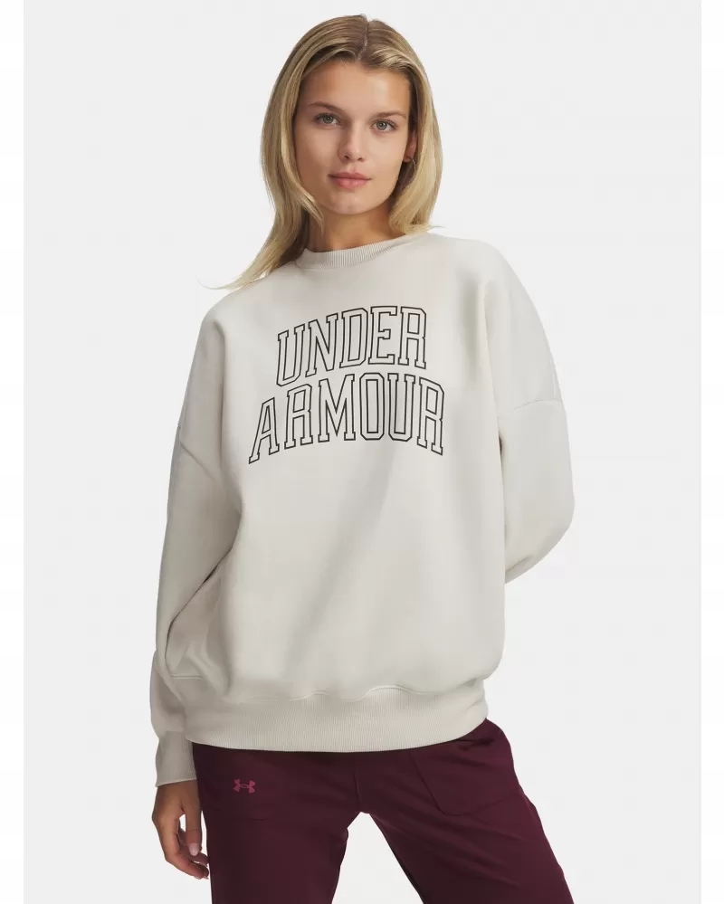 Bluza Damska Oversize Z Logo Under Armour Rival Fleece Varsity XL