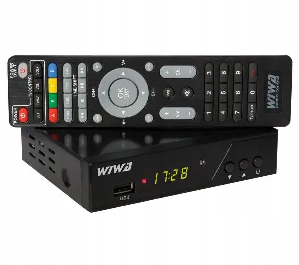 Tuner Dekodér Wiwa H.265 Pro Dekodér pozemní televize Dvb T 2 Hevc