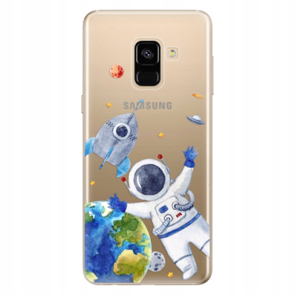 Silikonowe etui iSaprio Space 05 do Samsung Galaxy A8 2018