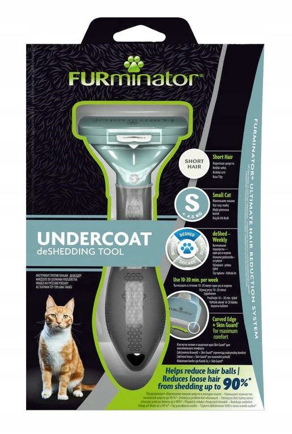 Levně FURminator pro krátkosrsté kočky Small