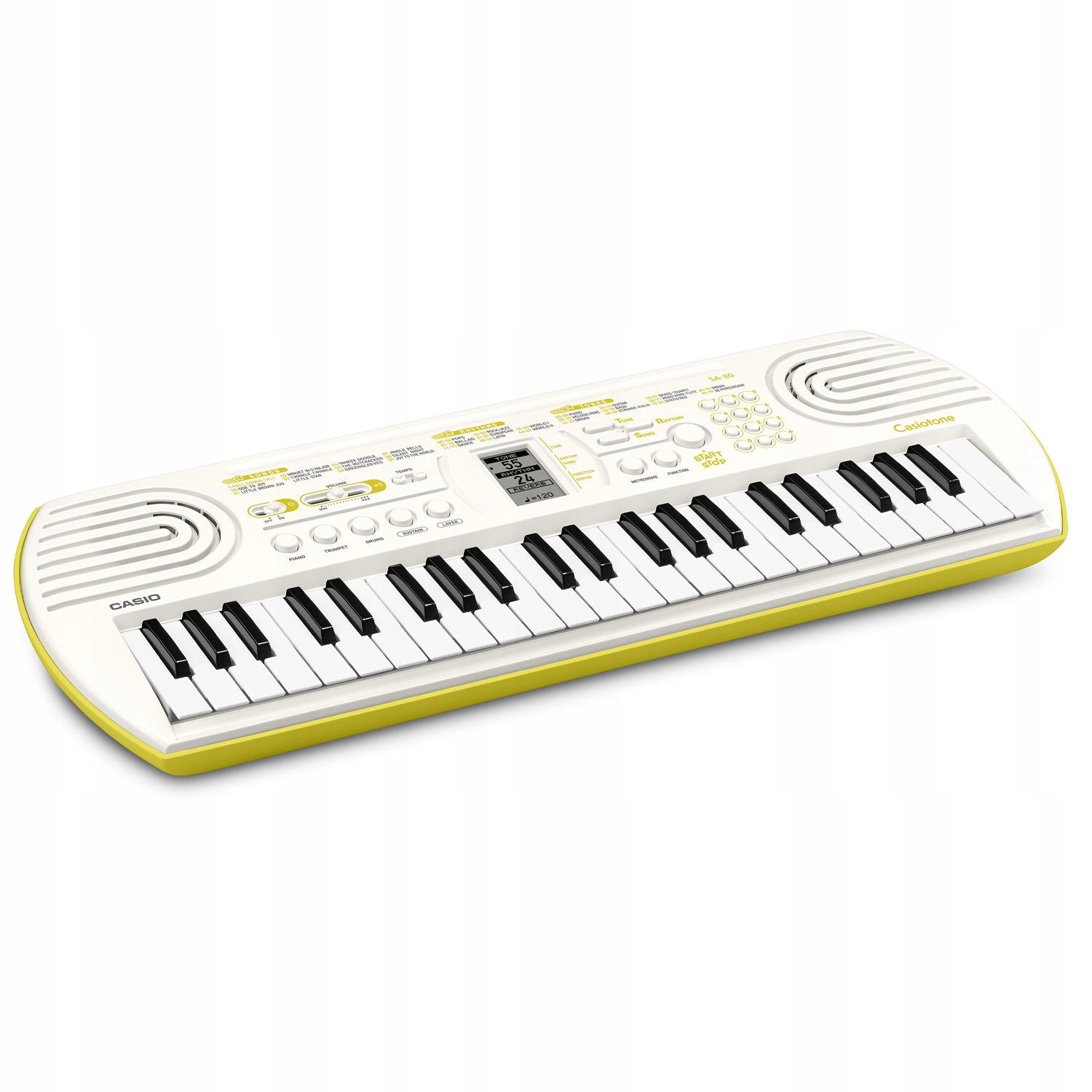 CASIO SA-80 MINI KEYBOARD KLAWISZ DLA DZIECKA + ZASILACZ Kod producenta SA-80