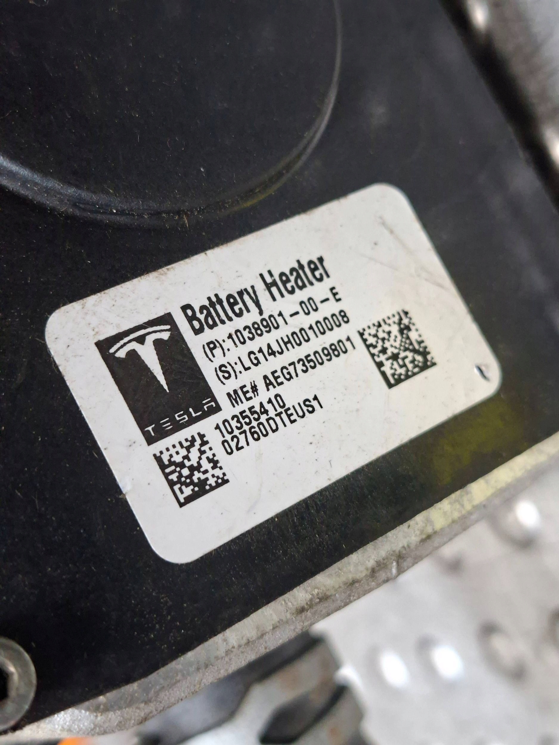 heater BATERII TESLA MODEL S 12- 1038901-00-E